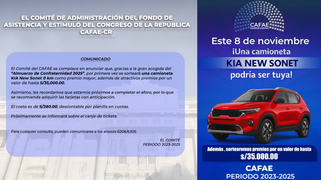 COMUNICADO-ALMUERZO DE CONFRATERNIDAD 2025